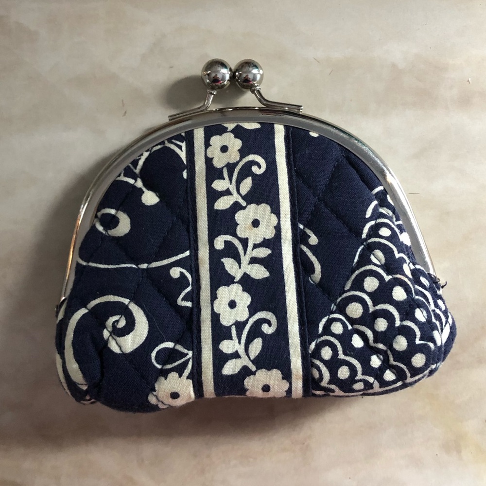 Vera Bradley mini wallet coin purse